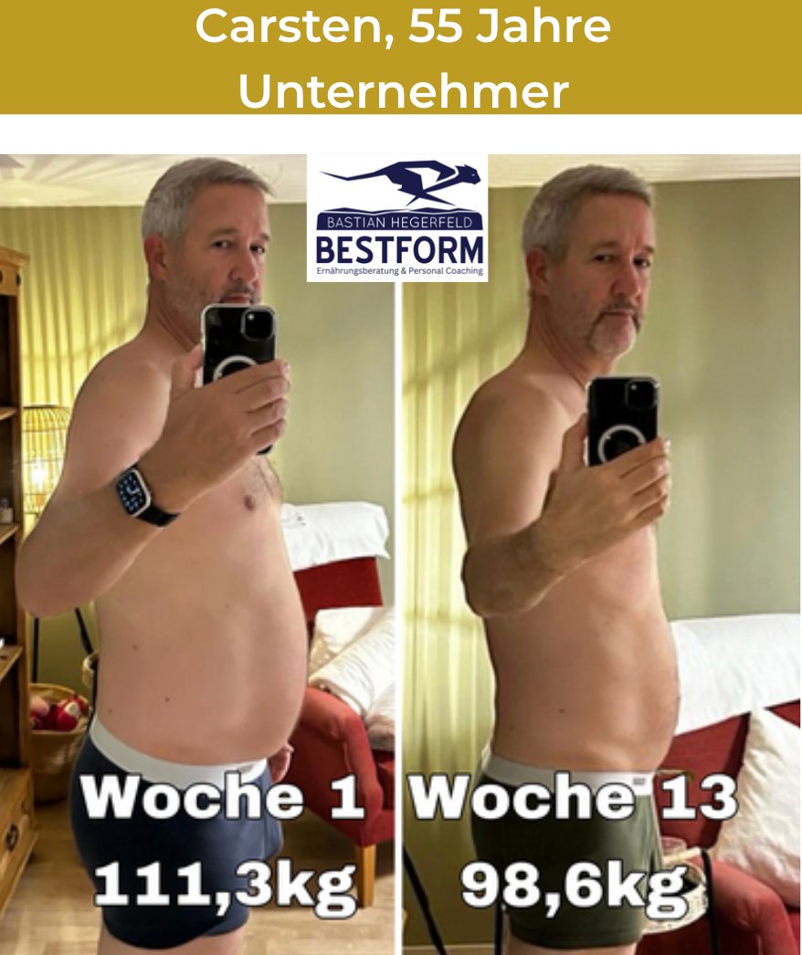 Carsten, 55 J, Unternehmer: -12,7 kg in 13 Wochen