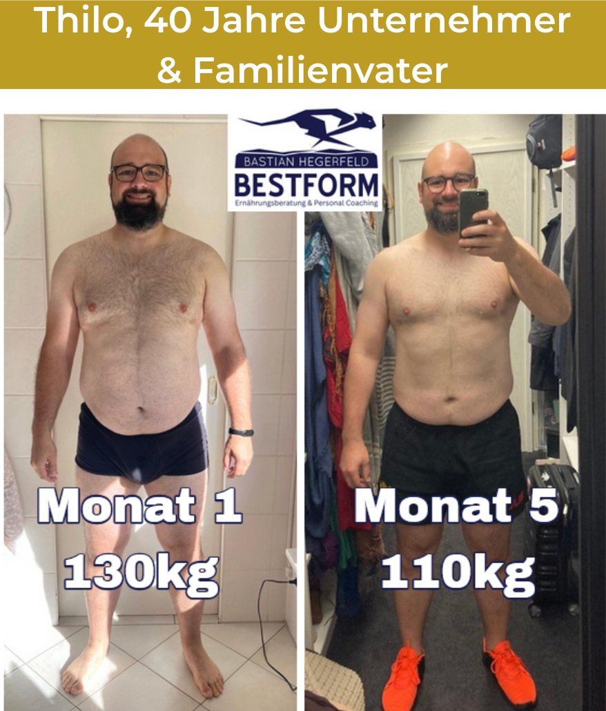 Thilo, 40 J, Unternehmer: -20 kg in 5 Monaten